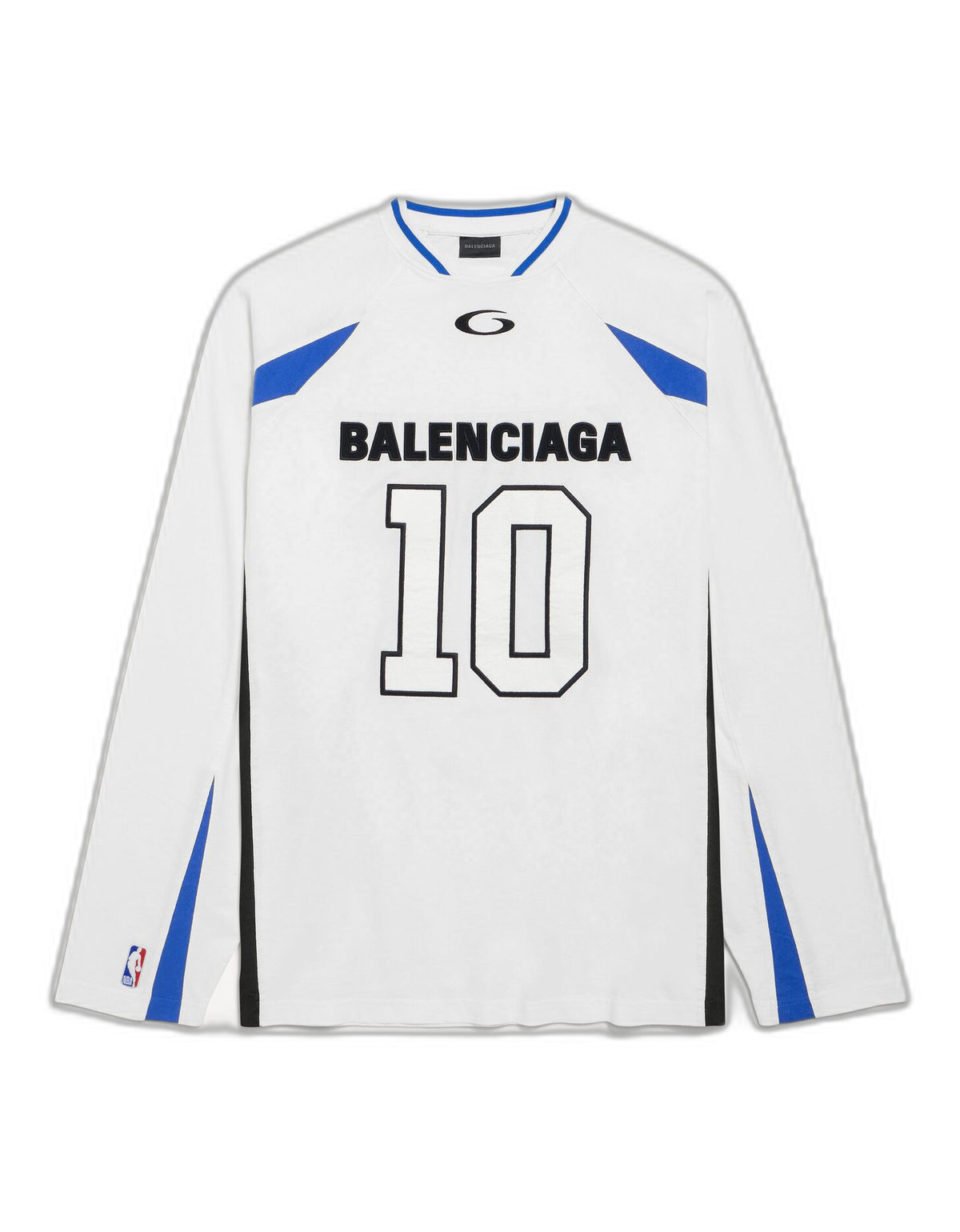 White long-sleeve sports jersey product